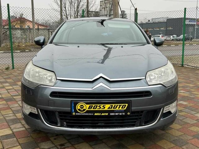 Серый Ситроен С5, объемом двигателя 1.6 л и пробегом 184 тыс. км за 6600 $, фото 1 на Automoto.ua