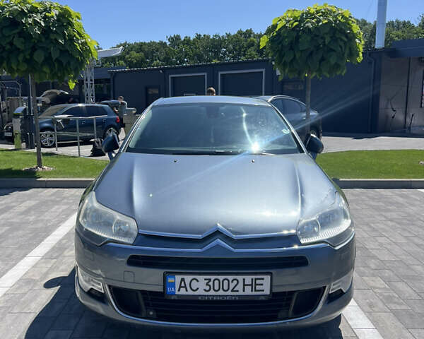 Сірий Сітроен С5, об'ємом двигуна 1.56 л та пробігом 231 тис. км за 6500 $, фото 1 на Automoto.ua