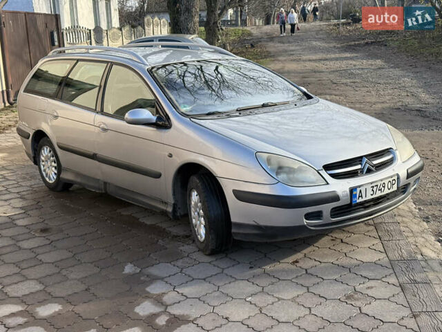 Серый Ситроен С5, объемом двигателя 2.18 л и пробегом 555 тыс. км за 2350 $, фото 2 на Automoto.ua