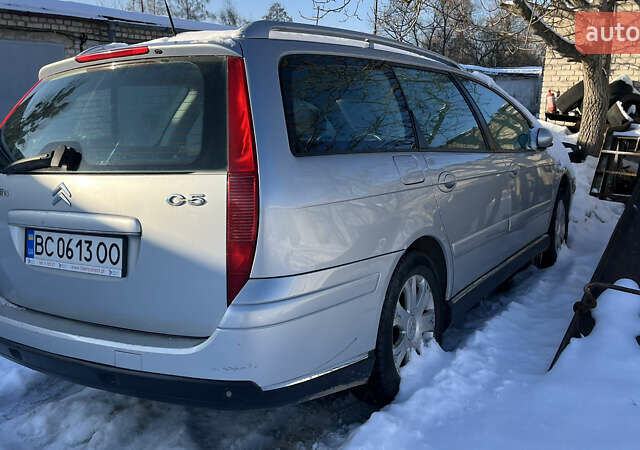 Серый Ситроен С5, объемом двигателя 2 л и пробегом 160 тыс. км за 2300 $, фото 11 на Automoto.ua