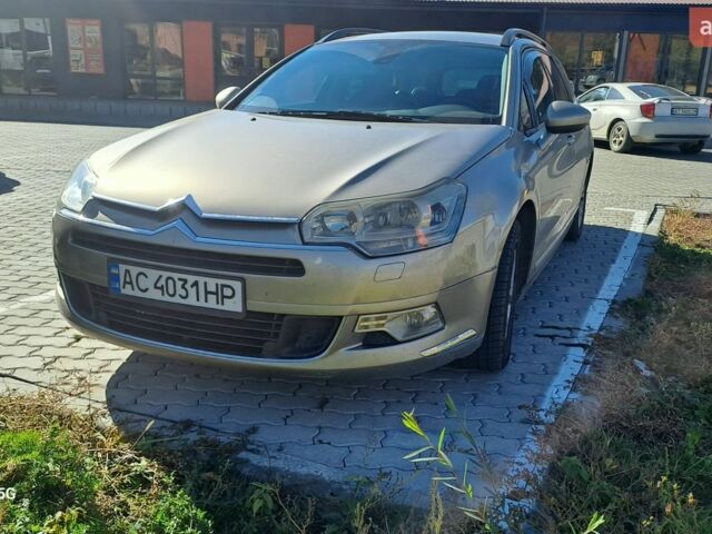Сірий Сітроен С5, об'ємом двигуна 1.56 л та пробігом 350 тис. км за 4500 $, фото 1 на Automoto.ua
