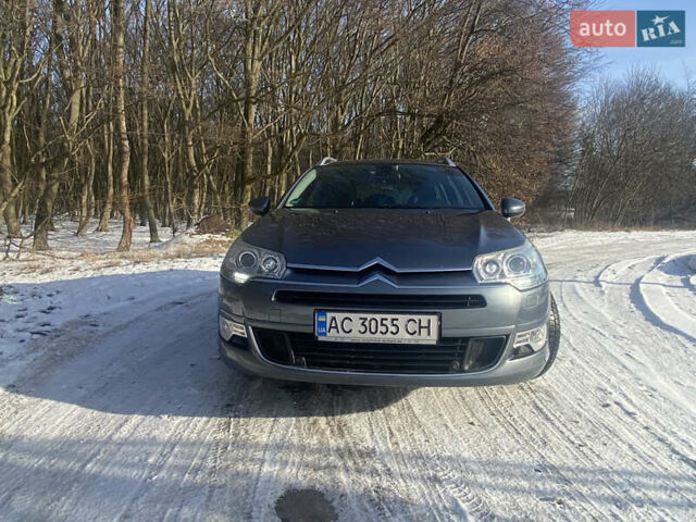 Серый Ситроен С5, объемом двигателя 2 л и пробегом 240 тыс. км за 6500 $, фото 12 на Automoto.ua