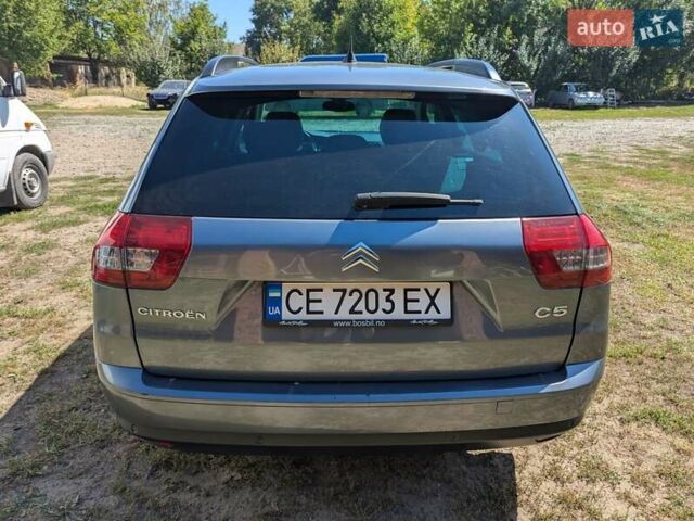 Серый Ситроен С5, объемом двигателя 1.6 л и пробегом 158 тыс. км за 7200 $, фото 15 на Automoto.ua