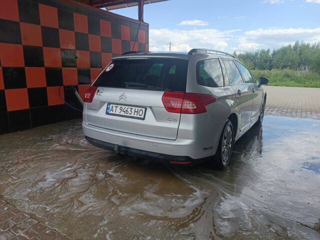 Серый Ситроен С5, объемом двигателя 1.6 л и пробегом 294 тыс. км за 5250 $, фото 9 на Automoto.ua