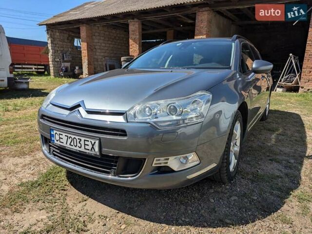 Серый Ситроен С5, объемом двигателя 1.6 л и пробегом 158 тыс. км за 6500 $, фото 3 на Automoto.ua