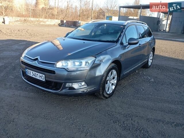 Серый Ситроен С5, объемом двигателя 2 л и пробегом 300 тыс. км за 3500 $, фото 1 на Automoto.ua