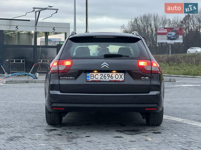 Серый Ситроен С5, объемом двигателя 1.56 л и пробегом 288 тыс. км за 6700 $, фото 1 на Automoto.ua