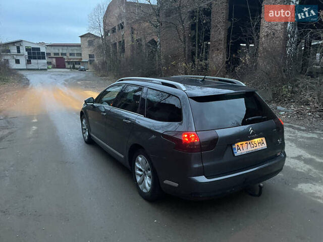 Сірий Сітроен С5, об'ємом двигуна 1.56 л та пробігом 247 тис. км за 7400 $, фото 3 на Automoto.ua