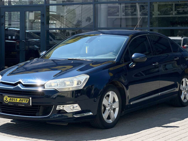 Синий Ситроен С5, объемом двигателя 2 л и пробегом 250 тыс. км за 7700 $, фото 2 на Automoto.ua