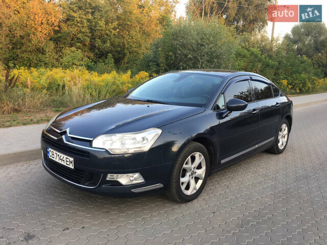 Синий Ситроен С5, объемом двигателя 1.6 л и пробегом 260 тыс. км за 7200 $, фото 4 на Automoto.ua