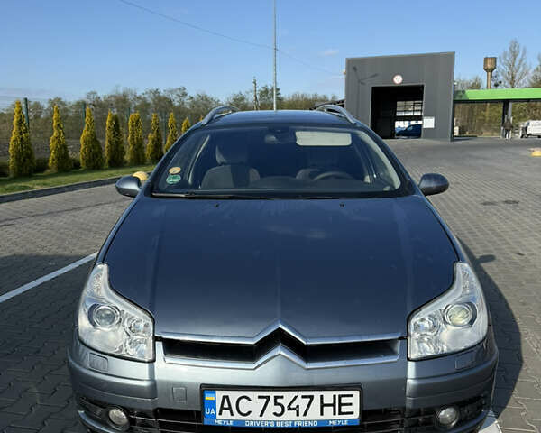 Синий Ситроен С5, объемом двигателя 2 л и пробегом 252 тыс. км за 5299 $, фото 9 на Automoto.ua