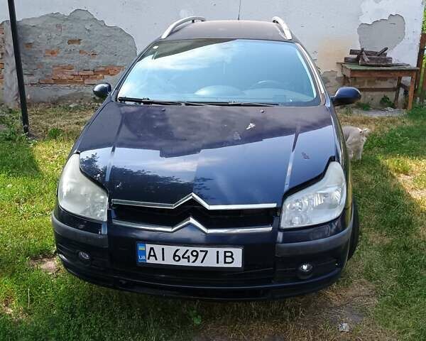 Синий Ситроен С5, объемом двигателя 1.56 л и пробегом 356 тыс. км за 3700 $, фото 7 на Automoto.ua