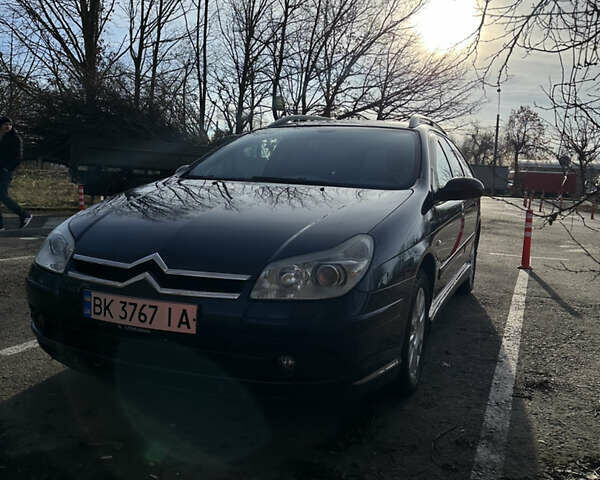 Синий Ситроен С5, объемом двигателя 2 л и пробегом 243 тыс. км за 4500 $, фото 3 на Automoto.ua