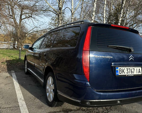 Синий Ситроен С5, объемом двигателя 2 л и пробегом 243 тыс. км за 4500 $, фото 4 на Automoto.ua