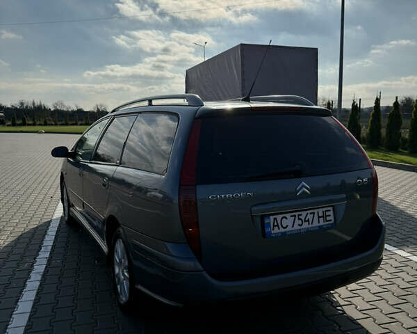 Синий Ситроен С5, объемом двигателя 2 л и пробегом 252 тыс. км за 5299 $, фото 5 на Automoto.ua
