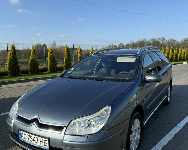 Синий Ситроен С5, объемом двигателя 2 л и пробегом 252 тыс. км за 5299 $, фото 7 на Automoto.ua
