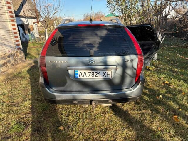 Синий Ситроен С5, объемом двигателя 1.6 л и пробегом 200 тыс. км за 3500 $, фото 2 на Automoto.ua