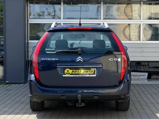 Синий Ситроен С5, объемом двигателя 2 л и пробегом 265 тыс. км за 5900 $, фото 4 на Automoto.ua