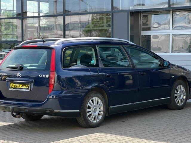 Синий Ситроен С5, объемом двигателя 2 л и пробегом 265 тыс. км за 5900 $, фото 5 на Automoto.ua