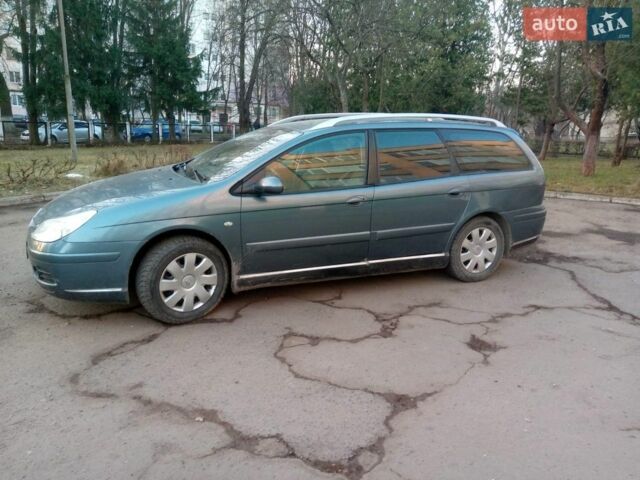 Синий Ситроен С5, объемом двигателя 1.6 л и пробегом 332 тыс. км за 3550 $, фото 4 на Automoto.ua