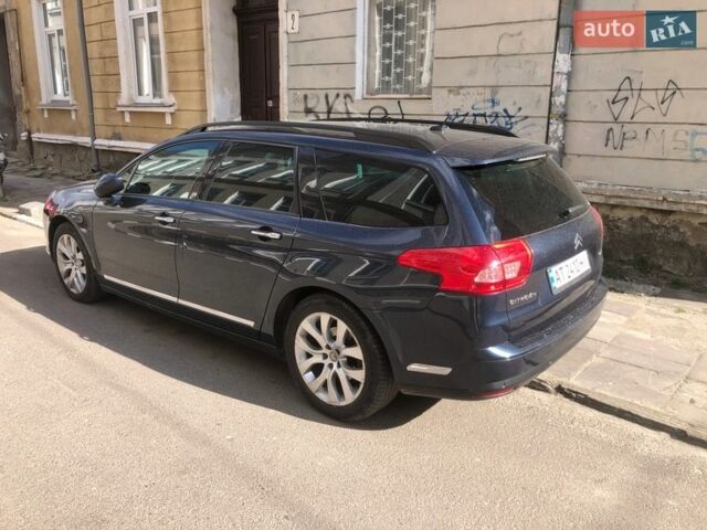 Синий Ситроен С5, объемом двигателя 2 л и пробегом 242 тыс. км за 6200 $, фото 5 на Automoto.ua