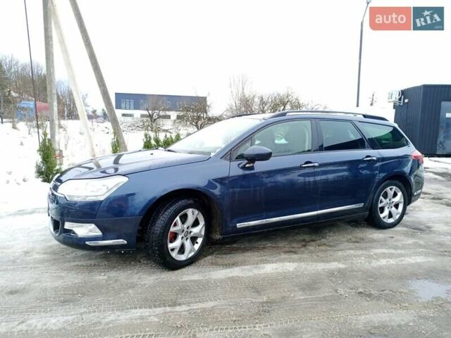 Синий Ситроен С5, объемом двигателя 1.56 л и пробегом 189 тыс. км за 5300 $, фото 4 на Automoto.ua