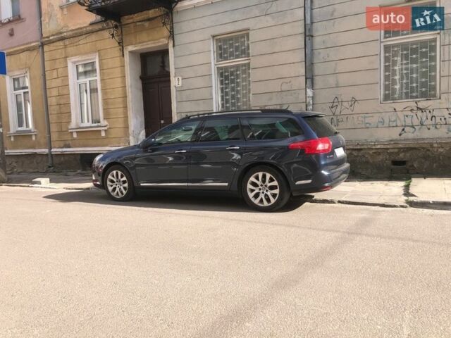 Синий Ситроен С5, объемом двигателя 2 л и пробегом 242 тыс. км за 6200 $, фото 3 на Automoto.ua