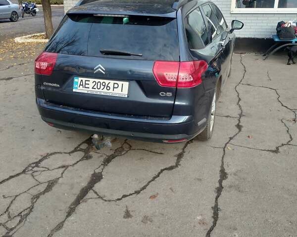 Синий Ситроен С5, объемом двигателя 1.6 л и пробегом 214 тыс. км за 7000 $, фото 3 на Automoto.ua