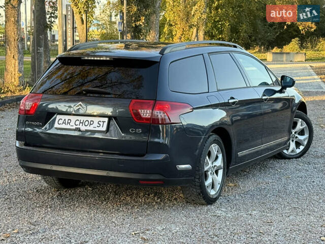 Синий Ситроен С5, объемом двигателя 2 л и пробегом 351 тыс. км за 4600 $, фото 1 на Automoto.ua