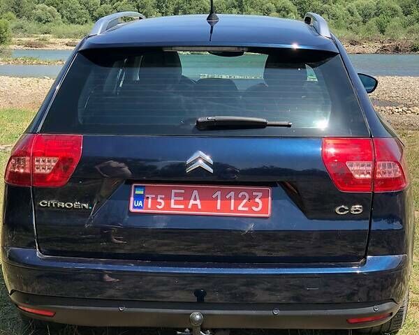 Синій Сітроен С5, об'ємом двигуна 2 л та пробігом 215 тис. км за 6500 $, фото 1 на Automoto.ua
