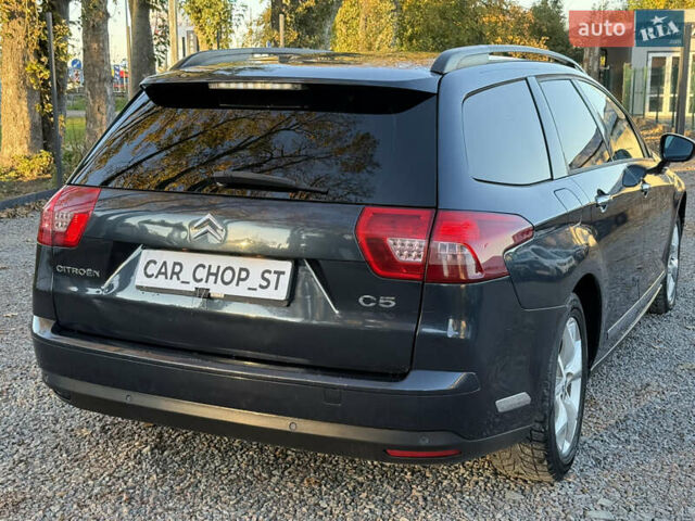 Синий Ситроен С5, объемом двигателя 2 л и пробегом 351 тыс. км за 4600 $, фото 14 на Automoto.ua