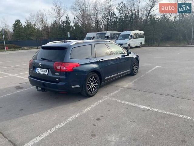 Синий Ситроен С5, объемом двигателя 2 л и пробегом 302 тыс. км за 7000 $, фото 3 на Automoto.ua