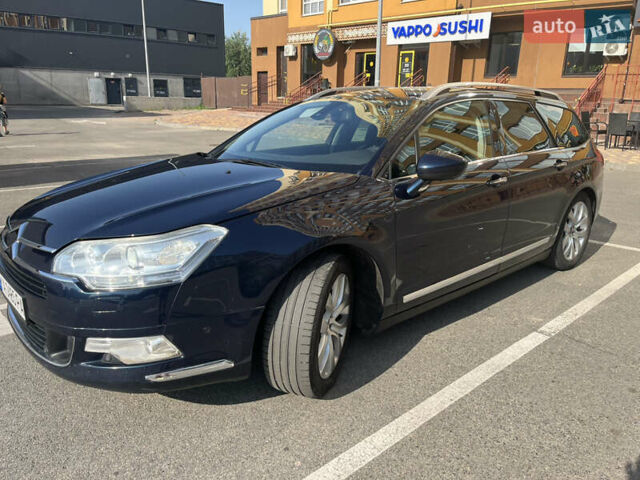 Синий Ситроен С5, объемом двигателя 3 л и пробегом 315 тыс. км за 7300 $, фото 2 на Automoto.ua