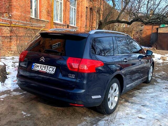 Синий Ситроен С5, объемом двигателя 1.6 л и пробегом 206 тыс. км за 6699 $, фото 1 на Automoto.ua