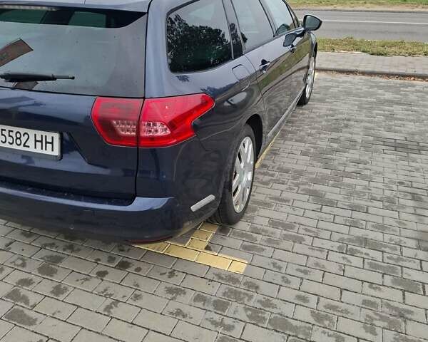 Синий Ситроен С5, объемом двигателя 2 л и пробегом 304 тыс. км за 7250 $, фото 6 на Automoto.ua