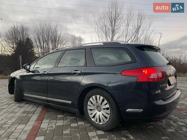 Синий Ситроен С5, объемом двигателя 2 л и пробегом 212 тыс. км за 5500 $, фото 2 на Automoto.ua