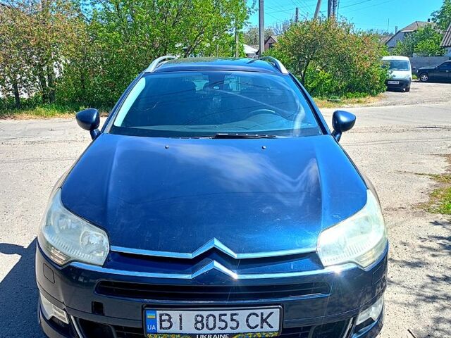 Синий Ситроен С5, объемом двигателя 2 л и пробегом 390 тыс. км за 4700 $, фото 1 на Automoto.ua