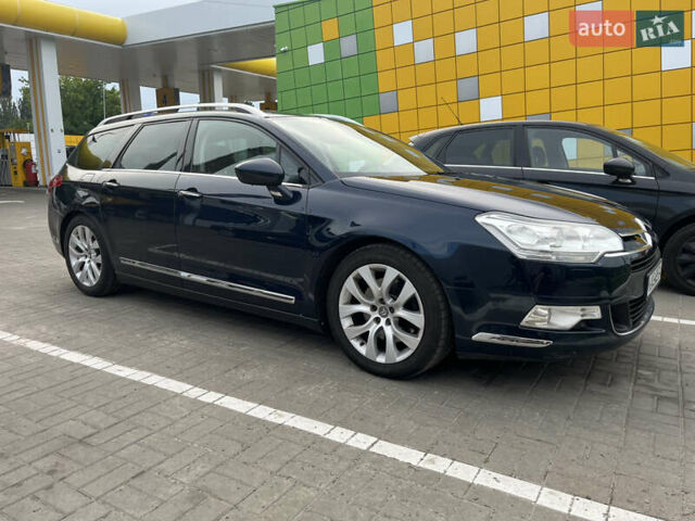Синий Ситроен С5, объемом двигателя 3 л и пробегом 315 тыс. км за 7300 $, фото 1 на Automoto.ua