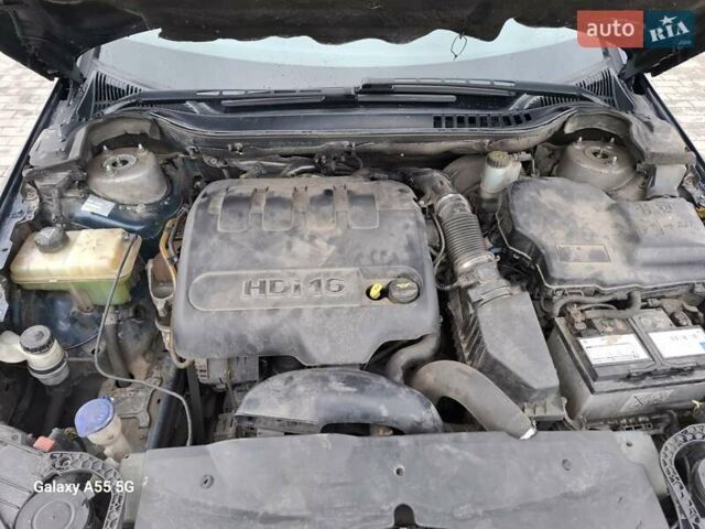 Синий Ситроен С5, объемом двигателя 2 л и пробегом 304 тыс. км за 7250 $, фото 16 на Automoto.ua