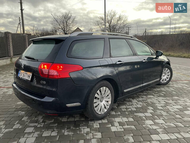 Синий Ситроен С5, объемом двигателя 2 л и пробегом 212 тыс. км за 5500 $, фото 4 на Automoto.ua