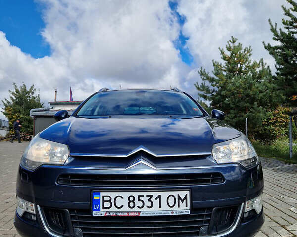 Синий Ситроен С5, объемом двигателя 1.6 л и пробегом 222 тыс. км за 7200 $, фото 1 на Automoto.ua