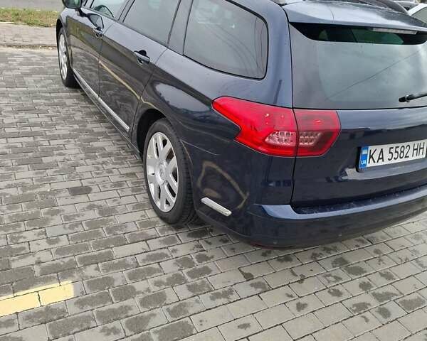 Синий Ситроен С5, объемом двигателя 2 л и пробегом 304 тыс. км за 7250 $, фото 8 на Automoto.ua