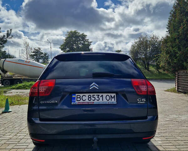 Синий Ситроен С5, объемом двигателя 1.6 л и пробегом 222 тыс. км за 7200 $, фото 4 на Automoto.ua