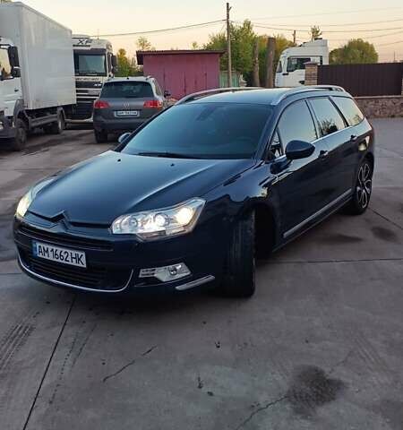 Сітроен С5 2010 у Бердичеве на Automoto.ua Синій Сітроен С5, об'ємом двигуна 2 л та пробігом 288 тис. км за 8100 $, фото 2 на Automoto.ua