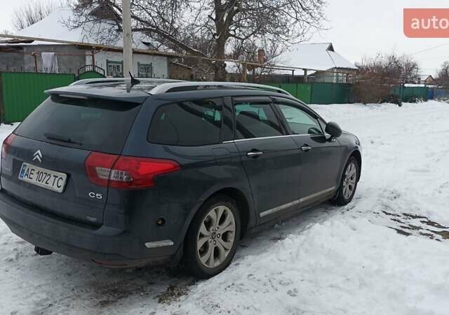 Синий Ситроен С5, объемом двигателя 1.6 л и пробегом 256 тыс. км за 6700 $, фото 1 на Automoto.ua