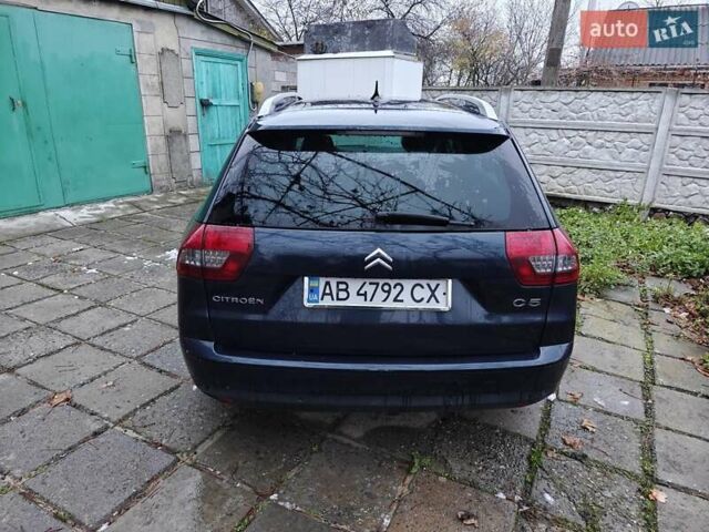 Синий Ситроен С5, объемом двигателя 1.6 л и пробегом 253 тыс. км за 4999 $, фото 13 на Automoto.ua