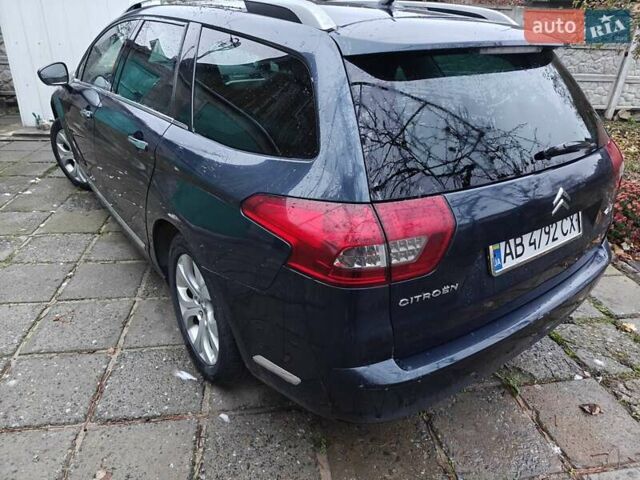 Синий Ситроен С5, объемом двигателя 1.6 л и пробегом 253 тыс. км за 5000 $, фото 15 на Automoto.ua