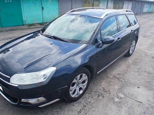Синий Ситроен С5, объемом двигателя 1.6 л и пробегом 315 тыс. км за 5500 $, фото 1 на Automoto.ua