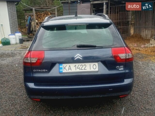 Синий Ситроен С5, объемом двигателя 1.56 л и пробегом 308 тыс. км за 6800 $, фото 5 на Automoto.ua