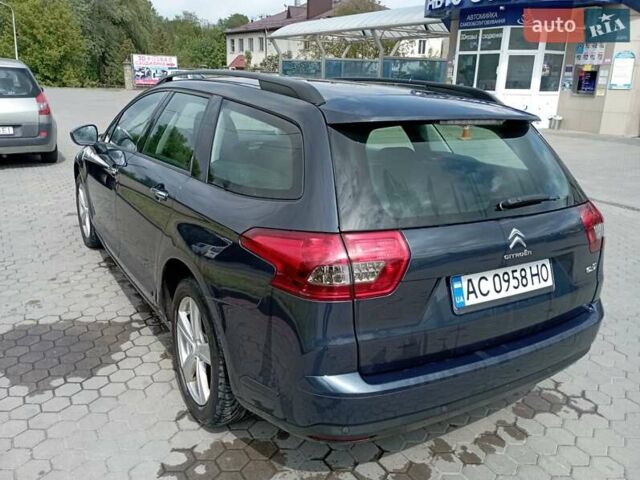 Синий Ситроен С5, объемом двигателя 1.6 л и пробегом 174 тыс. км за 6500 $, фото 5 на Automoto.ua